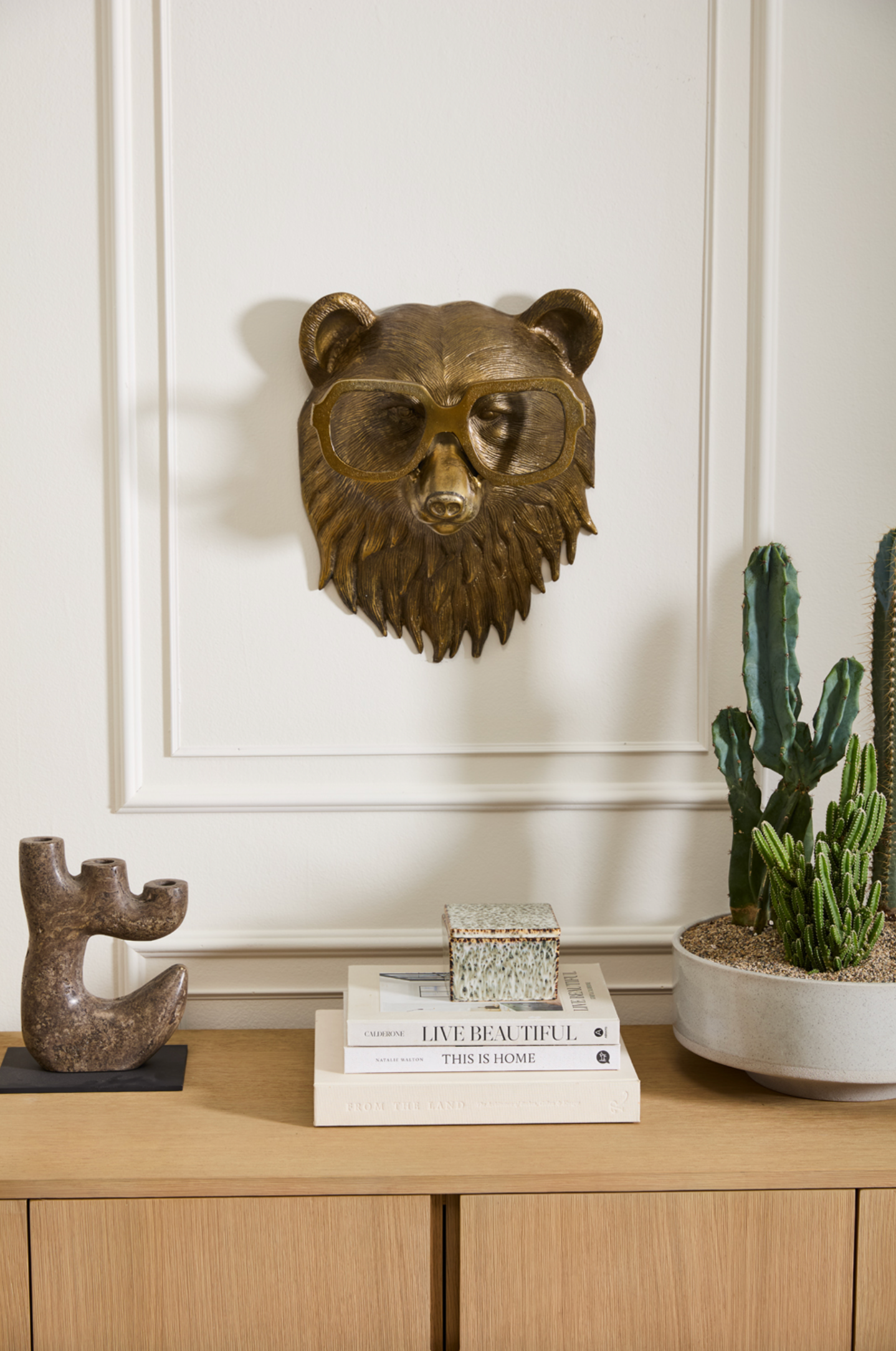 Eric and Eloise Collection - Beatrice the Bear Wall Mount