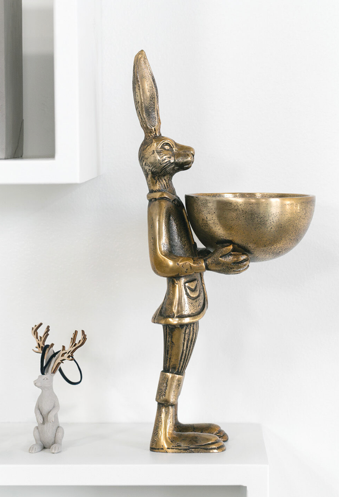 Eric and Eloise Collection - Eric the Hare Bronze Figurine