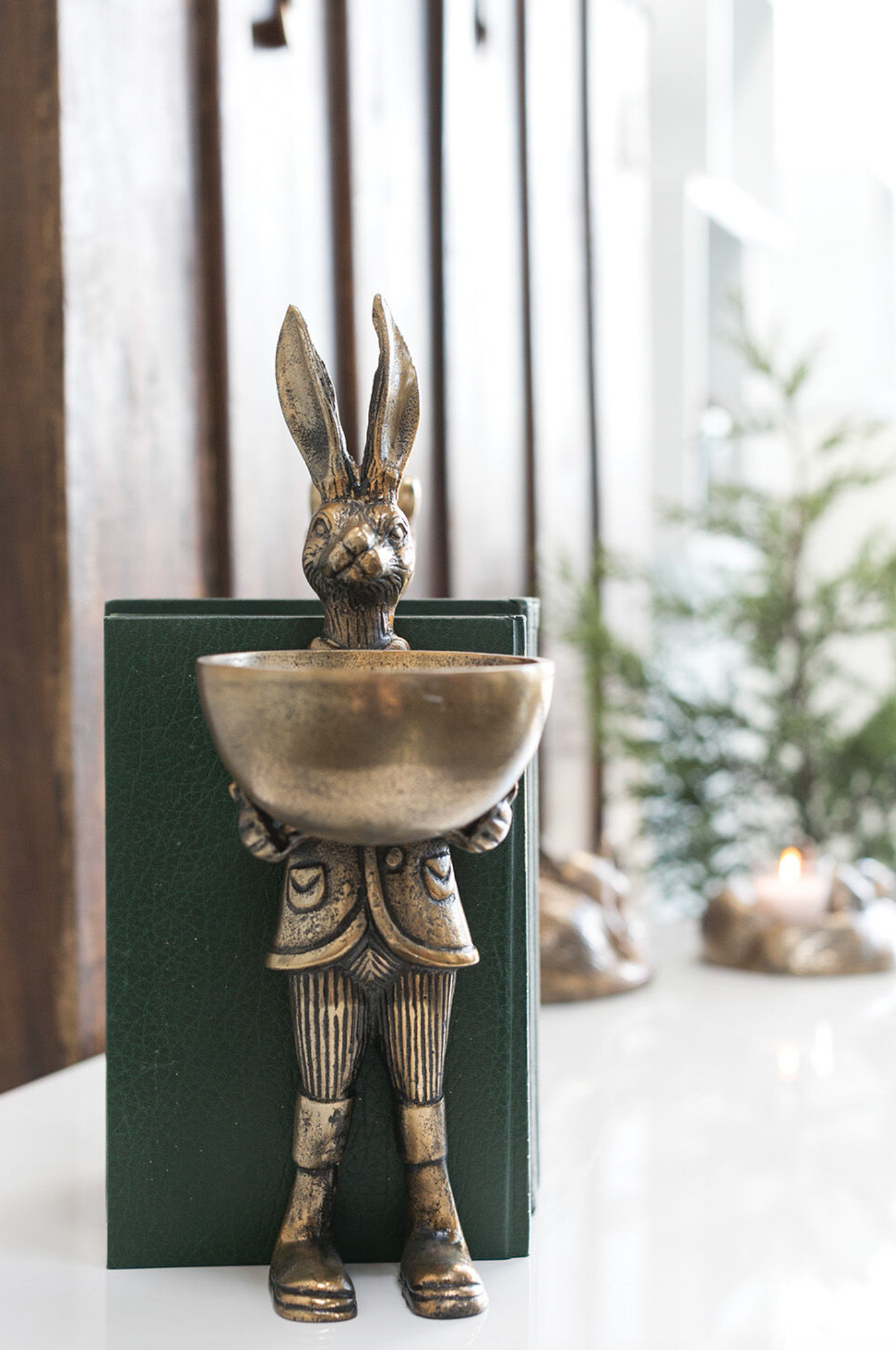 Eric and Eloise Collection - Eric the Hare Bronze Figurine
